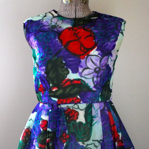Colourful floral print dress - Picture 2 of 12